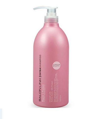 Dầu Gội KUMANO Salonlink 1000ml - Phục Hồi Tóc Hư Tổn, Giảm Rụng Chuyên Dành Cho Tóc Nhuộm, Xuất Xứ Nhật Bản