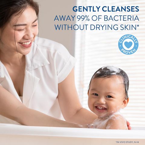 (có bill nhập) Tắm gội Cetaphil Baby with organic 230ml.