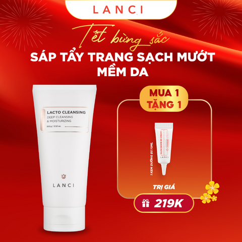 Sáp Tẩy Trang Tan Chảy LANCI Lacto Cleansing 100g