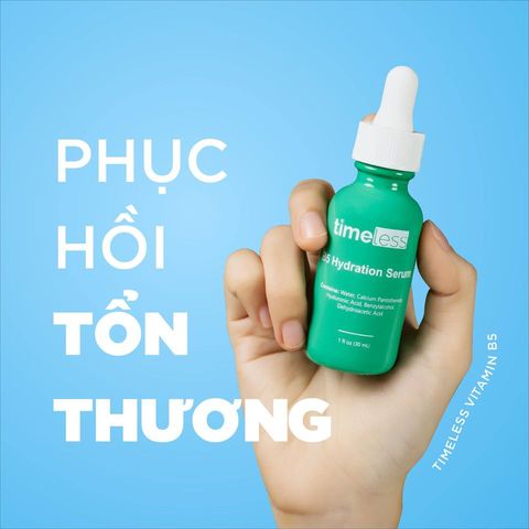 Serum Cấp Ẩm Phục Hồi Da Timeless Vitamin B5 30ml