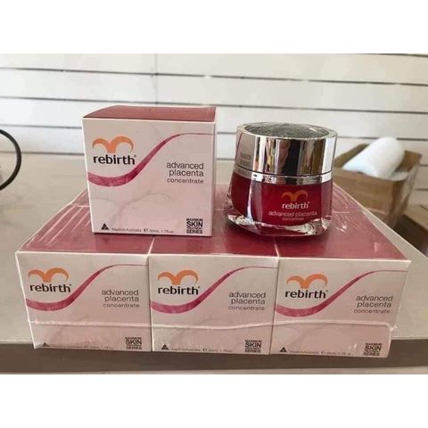 Kem Dưỡng Ẩm Rebirth Advanced Placenta 50ml - Chăm Sóc Da Giảm Nám & Nếp Nhăn Từ Nhau Thai Cừu, Phù Hợp Cho Phụ Nữ Trên 30 Tuổi