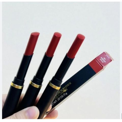 Son Thỏi MAC Powder Kiss Velvet Blur Slim - Dưỡng ẩm lâu 12 giờ, bền màu, 875 Đỏ Cam, 877 Đỏ Gạch, 889 Đỏ Ruby, Mỹ