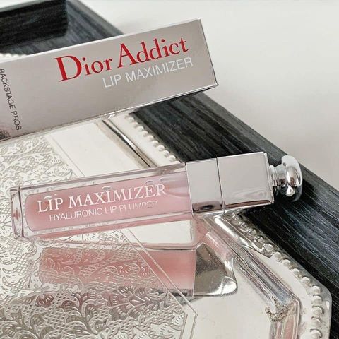 Son Dưỡng Môi Dior Collagen Addict Lip Maximizer 001 Pink - Dưỡng Ẩm, Căng MỌng, Hương VaNi, Thiết Kế Nữ Tính, Chất Son Mượt mà