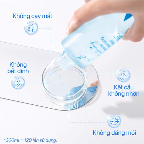 Nước Tẩy Trang B5 GUO - Micellar Cleansing Water Dưỡng Ẩm, Làm Dịu Da Nhạy Cảm, Sạch Sâu (50ml/200ml)