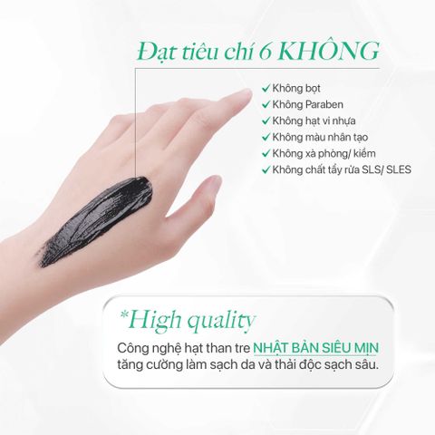 Sữa Rửa Mặt GUO Cho Bà Bầu Từ Than Tre & Tràm Trà - Kiềm Dầu, Dịu Nhẹ pH 5.5 100g - Giảm Mụn, Phù Hợp Da Nhạy Cảm