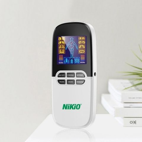 Máy Massage Xung Điện Nikio NK-102 - Thiết Bị Massage 8 Miếng Dán Hỗ Trợ Giảm Đau Toàn Diện, Công Nghệ Nhật Bản