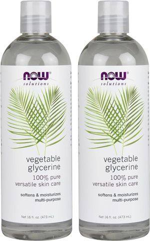 Chất Giữ Ẩm NOW Solutions Vegetable Glycerin 473ml - Cấp ẩm, Làm sạch da và Hỗ trợ Giảm Mụn trứng cá, Dưỡng Da Mềm Mịn