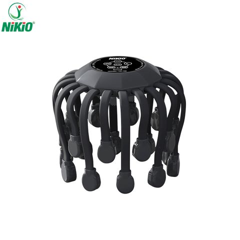 Máy Massage Đầu Bạch Tuộc Nikio NK-113 - Thiết Kế 3D, Công Nghệ Rung, 20 Chân Massage, Kích Thích Tuần Hoàn Máu, Thư Giãn Tinh Thần