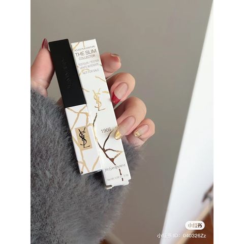 Son YSL The Slim Collector 2.2g - Son Môi Đỏ Hồng Quyến Rũ 21 Rouge Paradoxe & Nâu Đậm 35 Loud Brown, Hàng Chính Hãng Từ Pháp