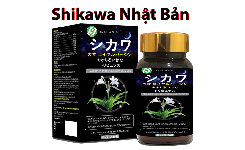 Viên Uống Shikawa Cải Thiện Tiểu Đêm - Hỗ Trợ Chức Năng Thận, Giảm Tiểu Đêm, Hộp 30 Viên Nhật Bản