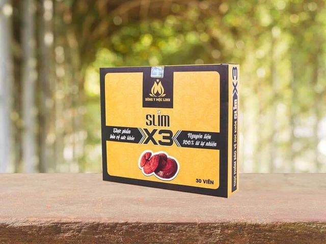 Slim X3 Đông Y Mộc Linh Viên Uống Hỗ Trợ Giảm Cân