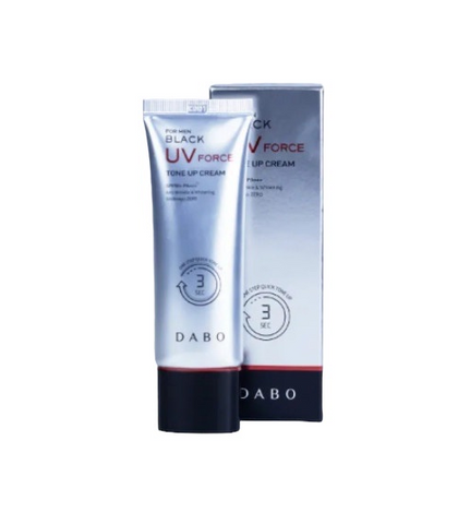 Kem Chống Nắng Dabo For Men Black UV Force Tone Up - SPF 50+ Dưỡng Da, Ngăn Ngừa Lão Hóa, Dưỡng Ẩm Cho Nam, 50ml