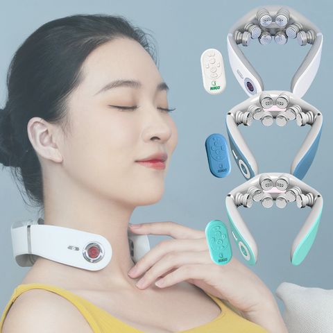 Máy Massage Cổ Xung Điện Nikio NK-131 - 8 Điện Cực, Nhiệt Sưởi, 2 Miếng Dán Điện Tử - Giải Pháp Thư Giãn Tối Ưu cho Cổ và Vai