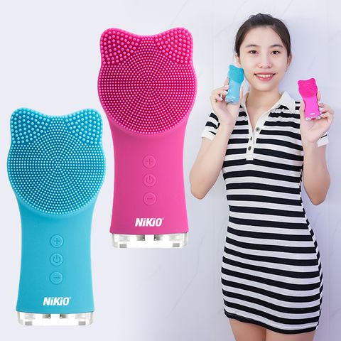 Máy Rửa Mặt Massage Nâng Cơ Nikio NK-120 - Công Nghệ Rung Siêu Âm, Chống Nước IPX7, Thiết Kế Gọn Nhẹ, Quà Tặng Tuyệt Vời Cho Làm Đẹp