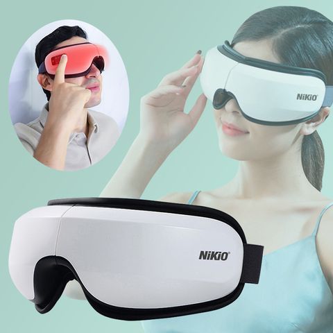 Máy Massage Mắt Nikio NK-116 - Công Nghệ Xoa Bóp Khí Nén, Nhiệt Nóng & Bluetooth Kết Nối Nghe Nhạc Thư Giãn Tối Ưu