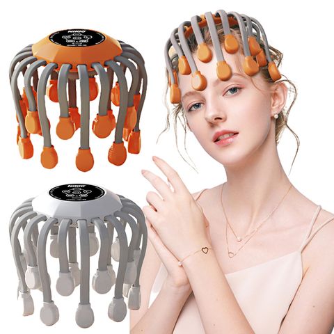 Máy Massage Đầu Bạch Tuộc Nikio NK-113 - Thiết Kế 3D, Công Nghệ Rung, 20 Chân Massage, Kích Thích Tuần Hoàn Máu, Thư Giãn Tinh Thần