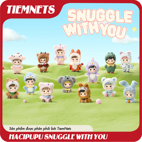 MÔ HÌNH BLIND BOX HACIPUPU SNUGGLE WITH YOU - VINYL PLUSH ZODIAC - POPMART