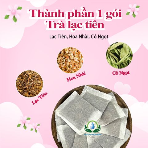 Trà Lạc Tiên Siêu Thị Thiên Nhiên - Hộp 30 Túi Lọc 3g Giúp Ngủ Ngon, Bổ Máu & Hỗ Trợ Sức Khỏe Da