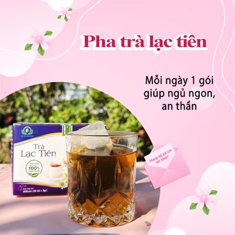 Trà Lạc Tiên Siêu Thị Thiên Nhiên - Hộp 30 Túi Lọc 3g Giúp Ngủ Ngon, Bổ Máu & Hỗ Trợ Sức Khỏe Da