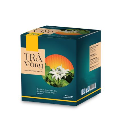 Trà Vằng Túi Lọc 30 Túi x 3g - Hỗ Trợ Lợi Sữa, Tiêu Hóa, Ngủ Ngon, ISO 22000 - Thảo Dược Tự Nhiên Chất Lượng Cao
