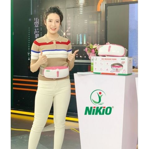 Máy massage bụng rung lắc pin sạc Nikio NK-169AC
