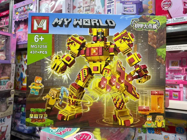 Đồ Chơi Lắp Ráp My World Siêu Anh Hùng MG1258 - Bộ Xây Dựng Lego Thú Vị Cho Trẻ Em, Quà Tặng Tạo Dựng Sáng Tạo