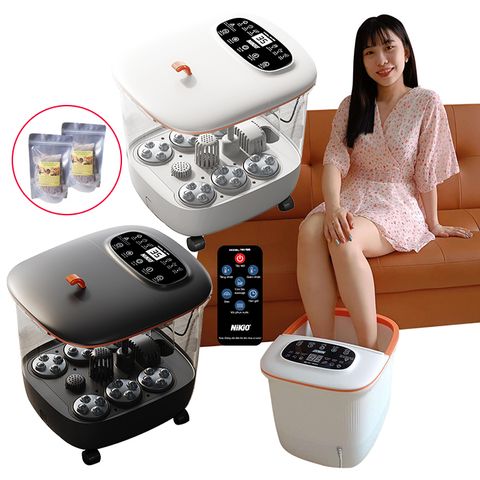 Bồn ngâm chân massage cao cấp Nikio NK-195 New