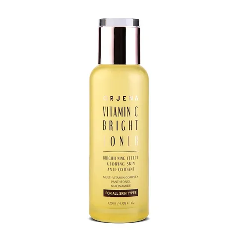 Nước hoa hồng Orjena Vitamin C làm sáng da 120ML - Toner chăm sóc da tự nhiên, dễ sử dụng cho mọi loại da, xuất xứ Hàn Quốc
