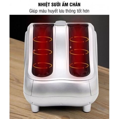 Máy Massage Chân Nikio NK-189 3D Đa Năng - Công Nghệ Massage 4D Giúp Giảm Đau Thoải Mái Cho Chân Bắp Chân Và Gót Chân