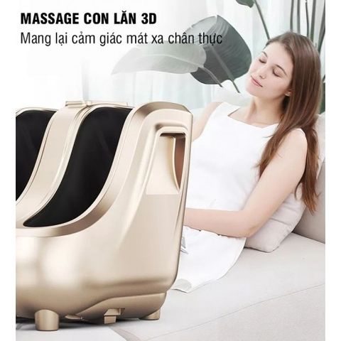 Máy Massage Chân Nikio NK-189 3D Đa Năng - Công Nghệ Massage 4D Giúp Giảm Đau Thoải Mái Cho Chân Bắp Chân Và Gót Chân