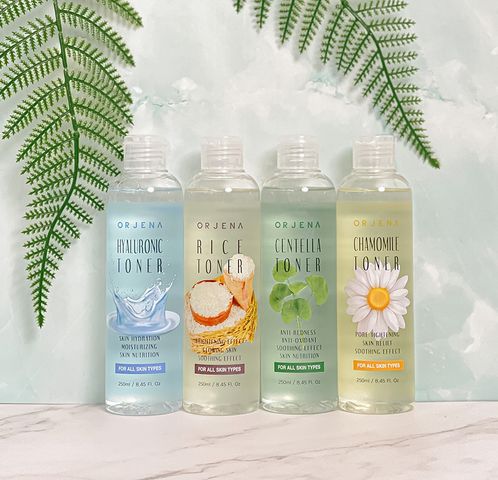 Nước Hoa Hồng Orjena Chiết Xuất Rau Má 250ML - Toner Duy Trì Độ Ẩm, Làm Dịu Da và Điều Tiết Bã Nhờn Cho Da Hỗn Hợp Thiên Dầu