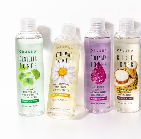 Nước hoa hồng Orjena Collagen 250ML - Toner Dưỡng Ẩm Chuyên Sâu, Săn Chắc Da, Giúp Da Tươi Trẻ, Phù Hợp Cho Da Trưởng Thành