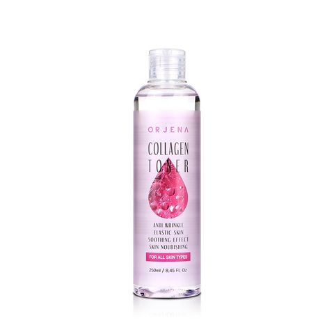 Nước hoa hồng Orjena Collagen 250ML - Toner Dưỡng Ẩm Chuyên Sâu, Săn Chắc Da, Giúp Da Tươi Trẻ, Phù Hợp Cho Da Trưởng Thành
