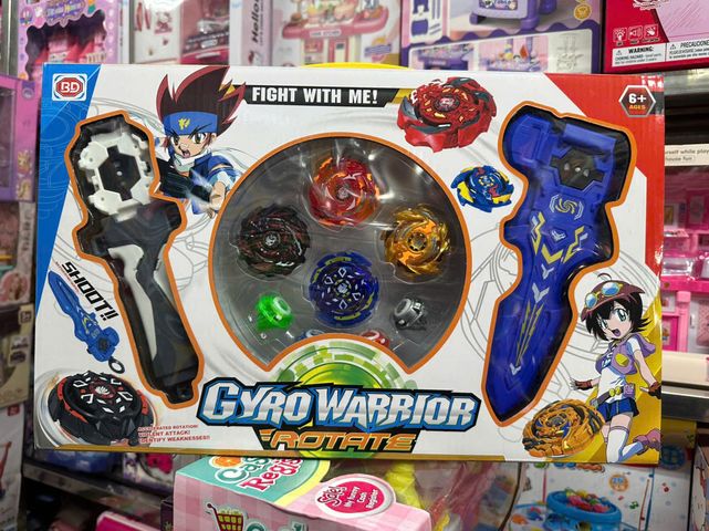 Đồ Chơi Con Quay 329-45 Gyro Warrior Rotate - Đồ Chơi Giải Trí Trẻ Em Độc Đáo Cho Bé Yêu, Kích Thước 42x26x5cm