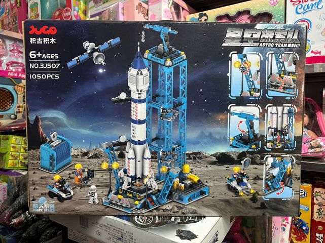 Đồ chơi lắp ráp trạm không gian 3J507 Astro team Space Series