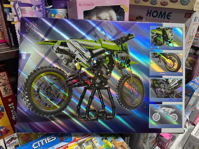 Đồ chơi lắp ráp xe motor phân khối lớn KY7080 Racing Extrems Speed
