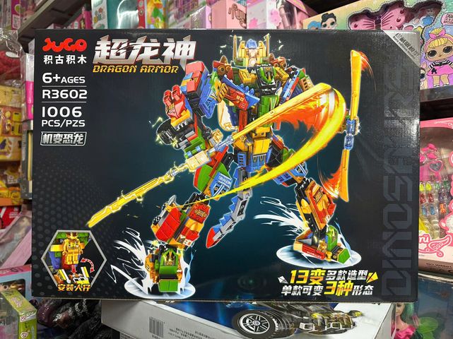 Đồ Chơi Lắp Ráp Robot Rồng Dragon Armor R3602 - 360 Mảnh, Phát Triển Tư Duy, Khả Năng Sáng Tạo Cho Trẻ Em 6 Tuổi Trở Lên