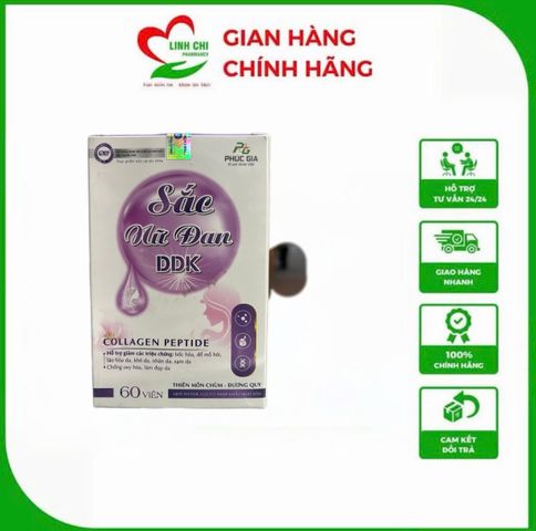 Sắc Nữ Đan DDK Giúp Điều Hoà Nội Tiết, Giảm Nám, Tàn Nhang Của Phụ Nữ