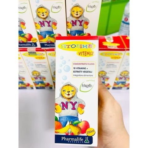 Vitemix Fitobimbi - Vitamin Tổng Hợp Tăng Cường Sức Đề Kháng, Cung Cấp Vitamin C, D, Khoáng Chất Cho Cơ Thể Khỏe Mạnh