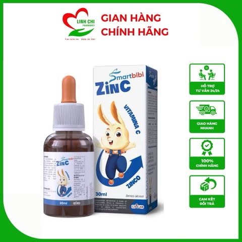 Kẽm Smartzinc Fitobimbi - Tăng cường sức đề kháng, cải thiện vị giác cho trẻ em từ 1 tuổi, bổ sung dinh dưỡng hiệu quả