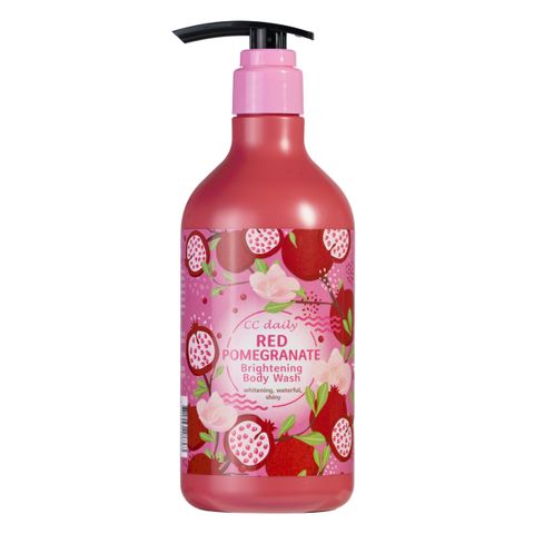 Sữa Tắm Trái Cây CC Daily Chiết Xuất Lựu Đỏ - Dưỡng Ẩm & Làm Sạch Sâu Cho Làn Da Rạng Rỡ, Không Kích Ứng 580g