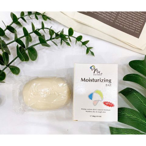 Xà Phòng Dưỡng Ẩm Mềm Mịn Da Fixderma Moisturizing Bar 100g