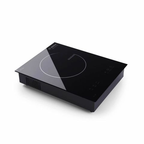 Bếp Từ Đơn Bosch PC-90 Sang Trọng Mặt Kính Anti-Scratch, Công Suất 2000W-2300W, Khóa Trẻ Em An Toàn, Xuất Xứ Đức