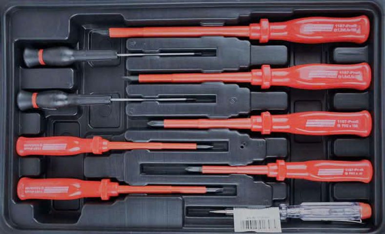 Bộ dụng cụ cầm tay Mannesmann 60 món cao cấp Made in Germany - Hộp nhựa chắc chắn, tiện lợi cho thợ sửa chữa và DIY