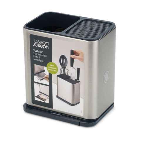 Hộp Cắm Dao và Đựng Dụng Cụ Nhà Bếp Joseph Joseph 85114 - Thiết Kế Gọn Gàng, Chống Trượt, Dễ Dàng Vệ Sinh