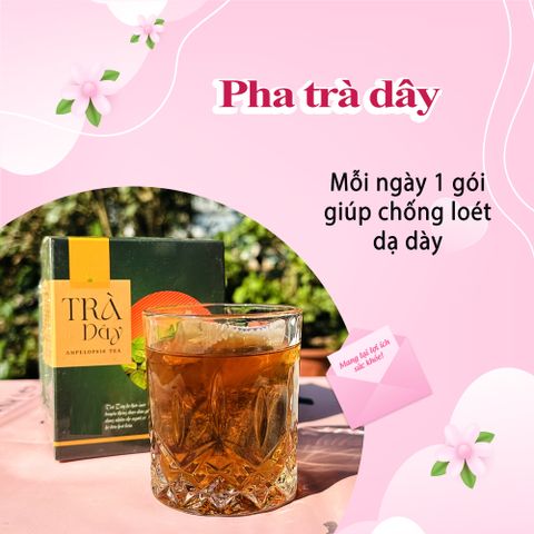 Trà Dây Giảm Đau Dạ Dày - Hỗ Trợ Tiêu Hóa và Cải Thiện Sức Khỏe - Hộp 30 Túi Lọc Thảo Mộc Siêu Thị Thiên Nhiên