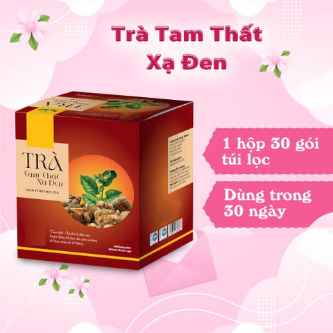 Trà Tam Thất Xạ Đen - Hỗ Trợ Ngủ Ngon, Cải Thiện Giấc Ngủ, Tăng Cường Sức Đề Kháng - Thảo Mộc Tự Nhiên 90Gram