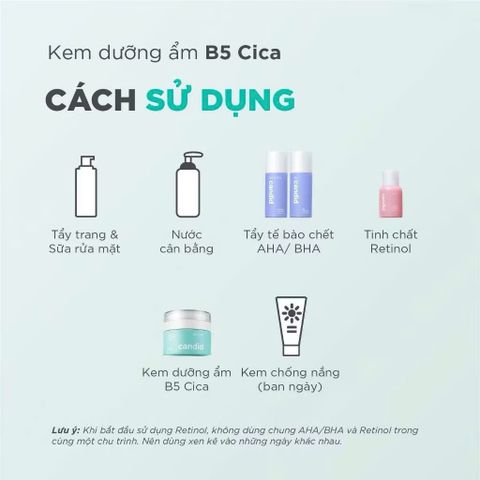Bộ Đôi Candid Tinh Chất Retinol 0.5 + B5 Cica 10ml - Dưỡng Ẩm Và Trẻ Hóa Da, Phục Hồi Da Nhạy Cảm, Xuất Xứ Hàn Quốc