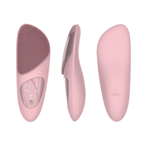 Máy Rửa Mặt Life360 LE-MRM22 - 3 Trong 1: Rửa Sạch Sâu, Massage, Chườm Nóng Vùng Mắt, Silicon Kháng Khuẩn, Chống Nước IPX7