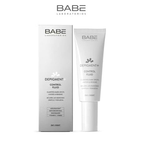 Kem Dưỡng Dạng Lỏng Babe Depigment+ Control Fluid - Làm Sáng Da, Mờ Thâm, Giảm Mụn, Phù Hợp Với Mọi Loại Da